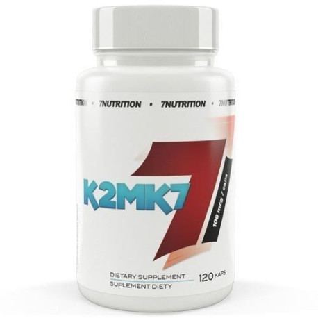 7 NUTRITION K2 MK7 100mcg - 120caps.