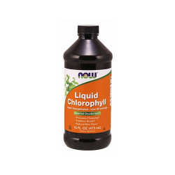 NOW Liquid Chlorophyll - 473ml - Mint