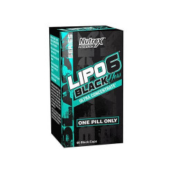 Nutrex Lipo 6 Black Hers Ultra Concentrate - 60black-Caps