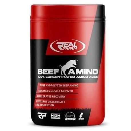 REAL PHARM Beef Amino - 300tabs.