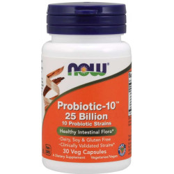 Now ProBiotic 10 25 Billion 30vegcaps 