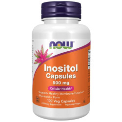 NOW Inositol 500 mg 100 kaps