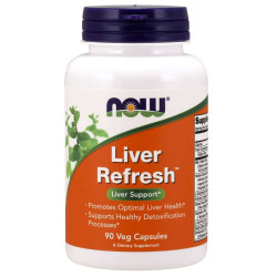 NOW Liver Refresh 90 kaps.