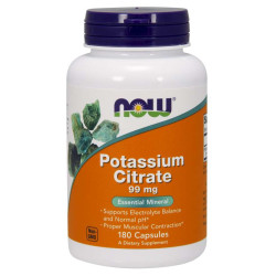 Now Potassium Citrate 99 mg -180 kaps.