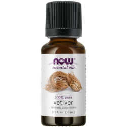 NOW 100%  Vetiver oil- 10 ml