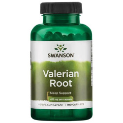 Swanson Valerian Root 475 mg 100 kaps.