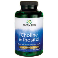 Swanson Choline & Inositol 250 kaps.