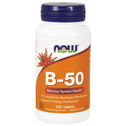 NOW Vitamin B-50 - 100tabs