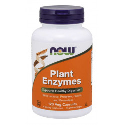 NOW Plant Enzymes - (120 kaps.)
