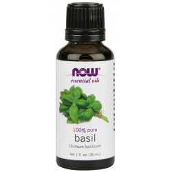 NOW 100% Basil oil - 30 ml