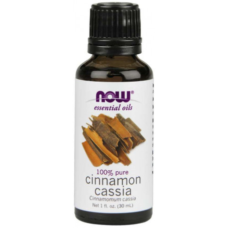 NOW 100% Cinnamon Cassia oil- 30 ml