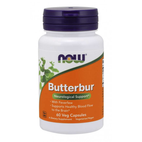 NOW Butterbur with Feverfew 75 mg - 60vegkaps.