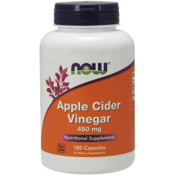 NOW Apple Cider Vinegar 450 mg 180 kaps.