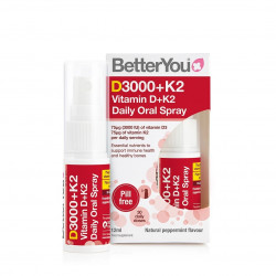 Better You Vitamín D3 + K2 MK7 75mcg orálny sprej 12 ml