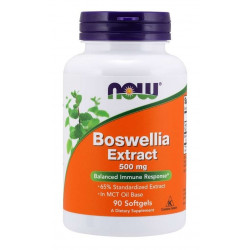 NOW Boswellia Extrakt 500 mg 90 softgel