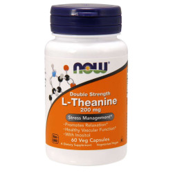 Now L-Theanine 200mg 60 kaps.