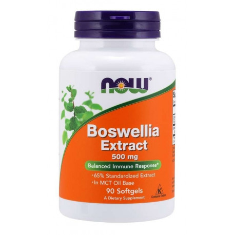 NOW Boswellia Extrakt 500 mg 90 softgel