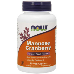 Now Mannose Cranberry 90 kaps.