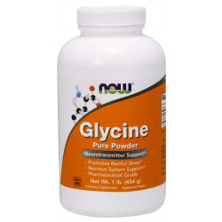Now Glycine Pure Powder -454 g