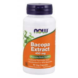 Now Bacopa Extract 450 mg 90 kaps.