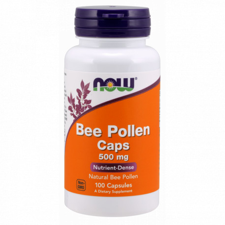 Now Bee Pollen-včelí pyl 500 mg 100 kaps.