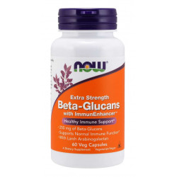 NOW Foods Beta-Glucans with ImmunEnhancer 60 kaps
