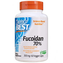 Doctor´s Best Fucoidan 70%  300 mg 60 kaps.