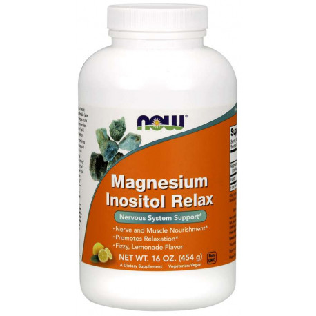 Now Magnesium Inositol Relax 454g