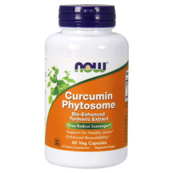 NOW Curcumin Phytosome  500 mg 60 vegkaps.