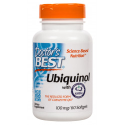 Doctor's Best Ubichinol - Koenzym Q10 100 mg 60 softgels