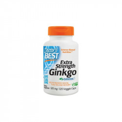Doctor's Best Ginkgo Biloba ekstrakt 120 vegkaps.
