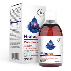 Aura Herbals Hialudrop Complex KCH - Kolagen, Chondroitin, Kys.Hyaluronová  500 ml