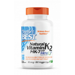Doctor´s Best Vitamin K2 MK7 45 mcg 180 kaps.