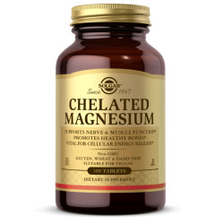 Solgar Chelated Magnesium 100 tabl.