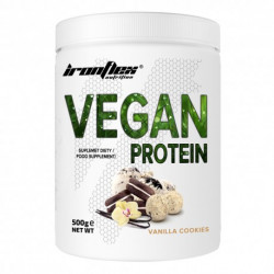 IRONFLEX Vegan Protein 500g Vanilla Cookies