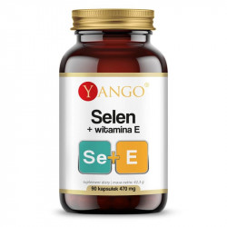 YANGO Selen + natural Vitamin E 90 kaps.