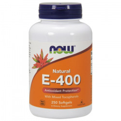 NOW Vitamin E 400 IU 250 softgels