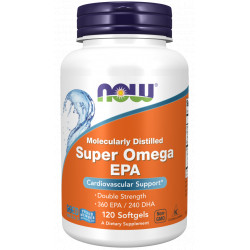NOW Super Omega EPA 360 mg DHA 240 mg 120 softgels