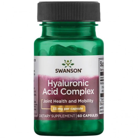 Swanson Hyaluronic Acid Complex 60 kaps.