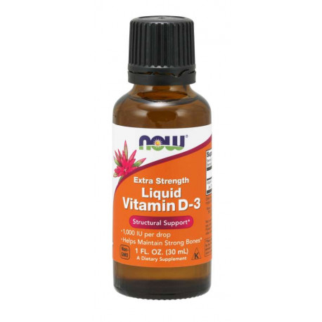 NOW Vitamin D3 1000 IU MCT 30 ml