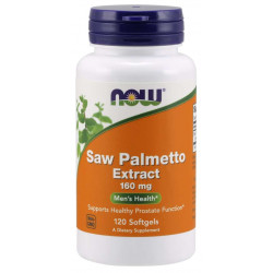 NOW Saw Palmetto Extract 120 softgels