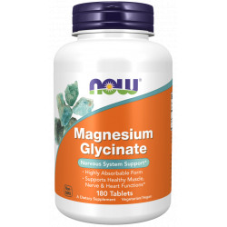 NOW Magnesium Glycinate 180 tabl.