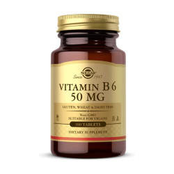 Solgar Vitamin B6  50 mg 100 tabl.