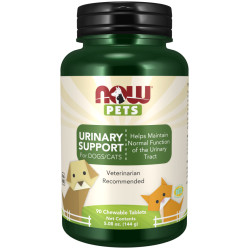 NOW PETS Urinary Support For Dogs/Cats 90 tabl.