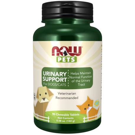 NOW PETS Urinary Support For Dogs/Cats 90 tabl.