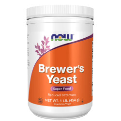 NOW Brewers Yeast 650 mg 454 g