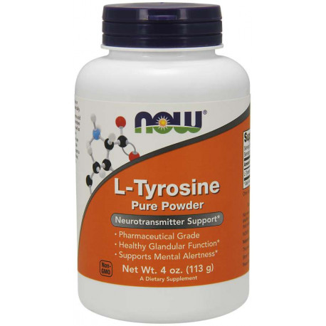 NOW L-Tyrosine Pure Powder 113 g