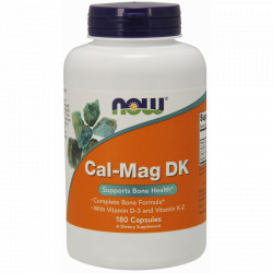 Now Cal-Mag DK  Vitamin D3 and K2 180 kaps.