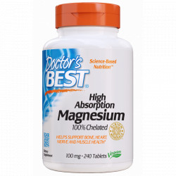 Doctor´s Best High Absorption Magnesium - Magnez 240 tabl.