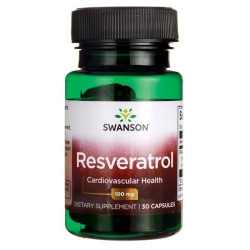 Swanson Resveratrol 100 mg 30 kaps.